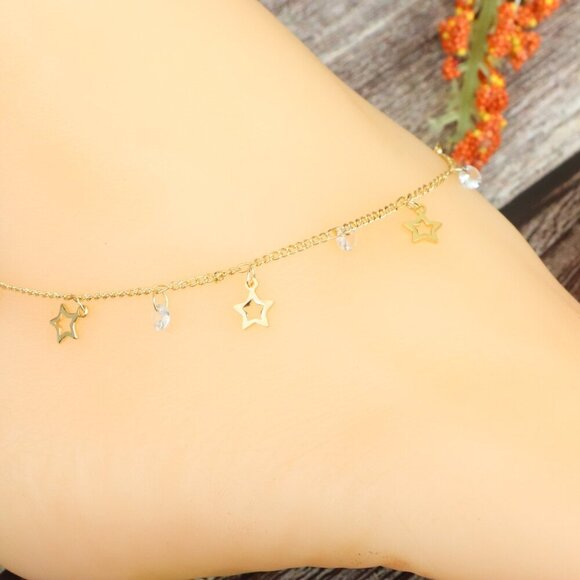 "Elegant Handmade Anklet – Delicate Jewelry for Women, MAR091514 - Picture 5 of 10